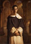 Theodore Chasseriau Pater Lacordaire (mk09) oil on canvas